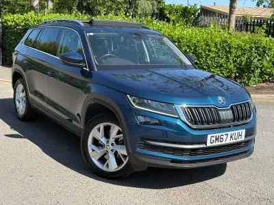 Used Skoda Kodiaq 190 HP (139 kW) 2017 Blue SUV