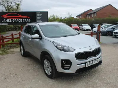 Used Kia Sportage 130 HP (95 kW) 2016 Silver SUV