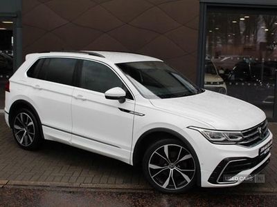 Used VW Tiguan R-line 2022 White SUV
