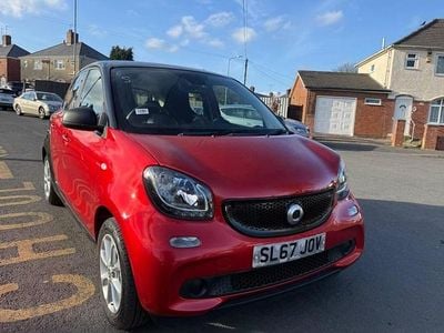 Used Smart ForFour Passion 71 HP (52 kW) 2017 Black Hatchback