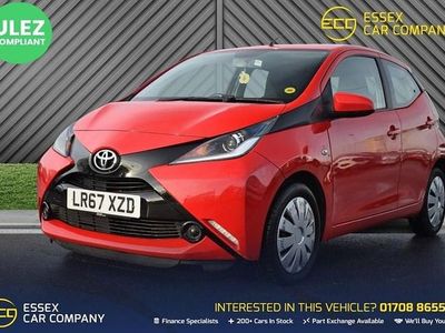 Red Used 2017 Toyota Aygo X-play Hatchback | £8,999 (Fair price)