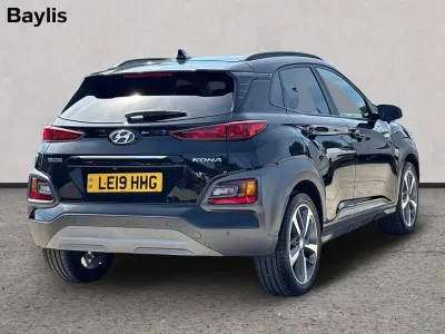 Used Hyundai Kona Premium SE 118 HP (86 kW) 2019 Black SUV