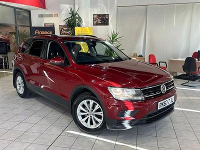 Used VW Tiguan Match 150 HP (110 kW) 2017 Red SUV