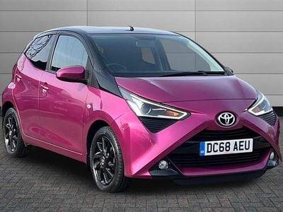 Used Toyota Aygo X-cite 72 HP (52 kW) 2019 Purple Hatchback