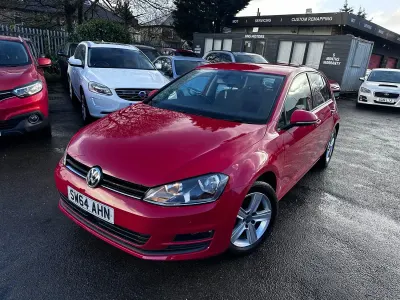 Used VW Golf VII Match 2014 Red Hatchback