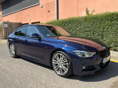 Used BMW 330e M Sport 252 HP (185 kW) 2016 Blue Sedan