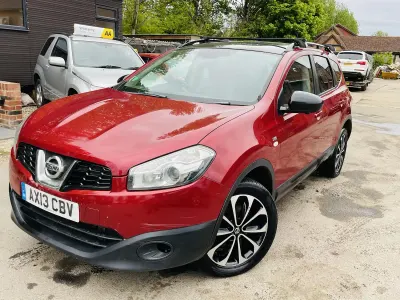 Used Nissan Qashqai +2 360º 130 HP (95 kW) 2013 Red SUV