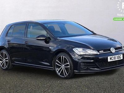 Used VW Golf VII GTD 184 HP (135 kW) 2018 Black Hatchback