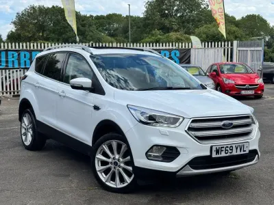 Used Ford Kuga Titanium X 176 HP (129 kW) 2019 White SUV