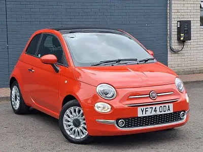Used Fiat 500 70 HP (51 kW) 2024 Orange Hatchback