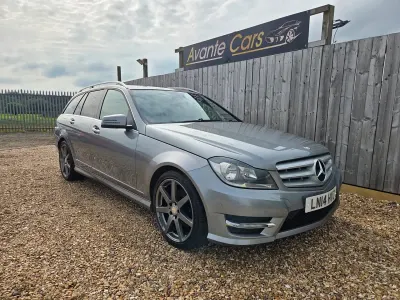Used Mercedes C180 AMG 2014 Silver Estate