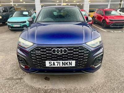 Used Audi Q5 Sportback Comfort 295 HP (216 kW) 2021 Blue SUV