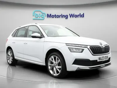 Used Skoda Kamiq SE L Executive 150 HP (110 kW) 2023 White SUV
