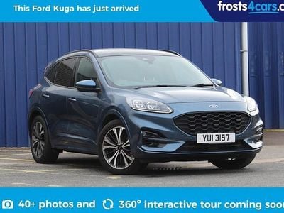 Used Ford Kuga ST-Line X 120 HP (88 kW) 2021 Blue SUV