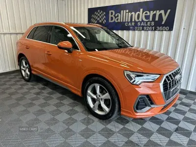 Used Audi Q3 S-Line 150 HP (110 kW) 2019 Orange SUV
