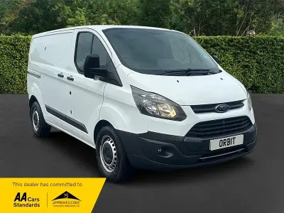 Used Ford Transit Custom 130 HP (95 kW) 2017 White Van
