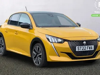 Used Peugeot 208 GTi 102 HP (75 kW) 2022 Yellow Hatchback