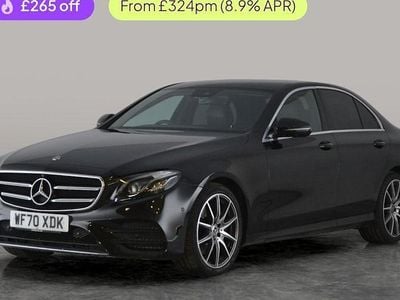 Used Mercedes E200 AMG line 184 HP (135 kW) 2020 Black Sedan