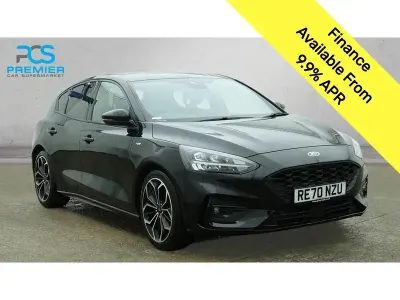 Begagnad Ford Focus ST-Line X 2020 Svart Halvkombi