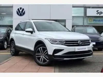 Used VW Tiguan R-line 150 HP (110 kW) 2022 White SUV