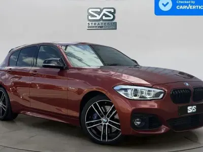 Used BMW 118 M Sport 136 HP (100 kW) 2019 Orange Hatchback