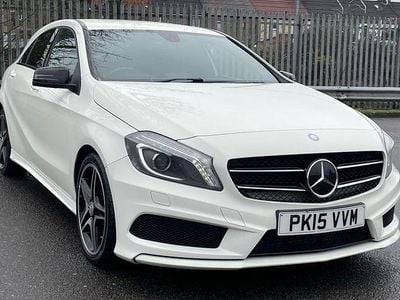 Used Mercedes A200 AMG 156 HP (114 kW) 2015 White Hatchback
