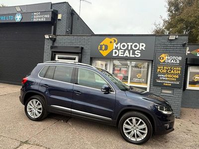 Blue Used 2015 VW Tiguan Edition SUV | £9,495 (Fair price)