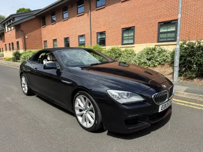 Used BMW 640 Cabriolet M Sport 310 HP (228 kW) 2013 Blue Cabriolet