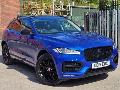 Used Jaguar F-Pace R-Sport 180 HP (132 kW) 2019 Blue SUV