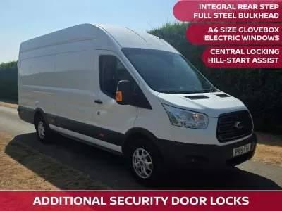 Used Ford Transit 130 HP (95 kW) 2019 White Van