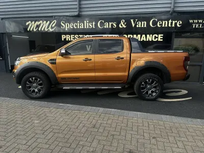 Used Ford Ranger Wildtrack 2019 Orange Pickup