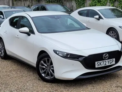 Used Mazda 3 2022 White Hatchback