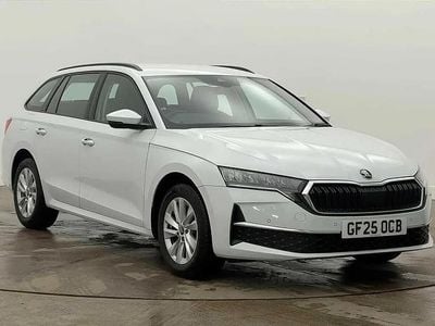 Used Skoda Octavia SE Technology 113 HP (83 kW) 2025 Moon white metallic Estate