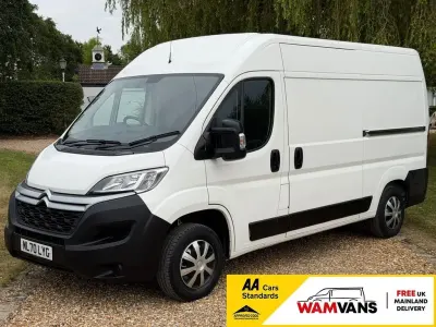 Used Citroën Relay 140 HP (102 kW) 2020 White Van