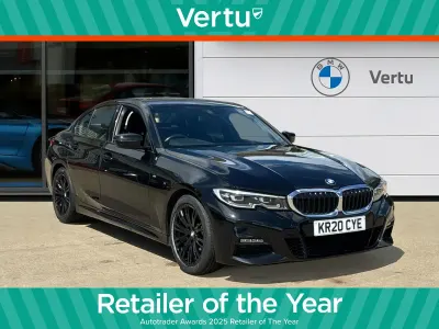 Used BMW 320 M Sport 184 HP (135 kW) 2020 Black Sedan