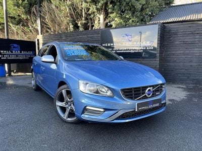 Blue Used 2015 Volvo V60 R-Design Estate | £12,495 (Fair price)