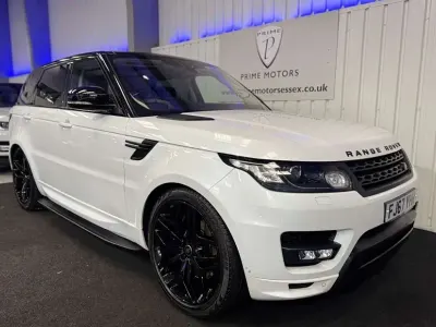 Käytetty Land Rover Range Rover Sport Autobiography Dynamic 306 HP (225 kW) 2017 Valkoinen Katumaasturi