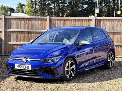 Blue Used 2021 VW Golf VII R Hatchback | £27,500 (Fair price)