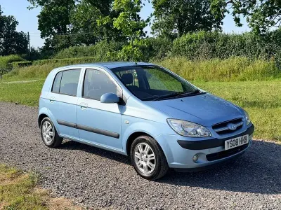 Used Hyundai Getz 65 HP (47 kW) 2008 Blue Hatchback