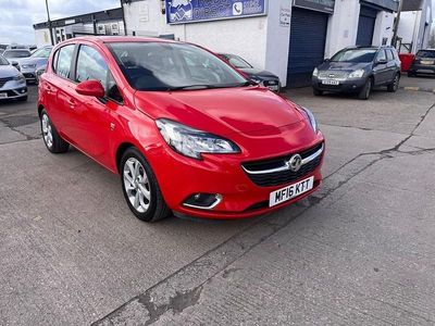 Used Vauxhall Corsa SRi 75 HP (55 kW) 2016 Red Hatchback