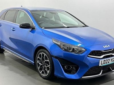 Used Kia Ceed GT-Line 160 HP (117 kW) 2022 Blue Hatchback