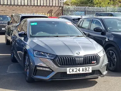 Used Skoda Octavia vRS 245 HP (180 kW) 2024 Grey Hatchback