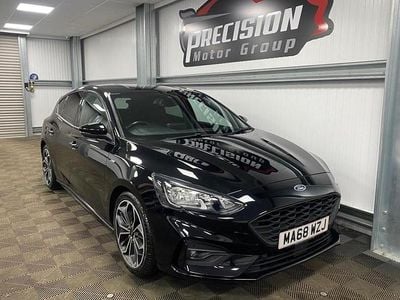 Black Used 2018 Ford Focus ST-Line X Hatchback | £10,995 (Fair price)