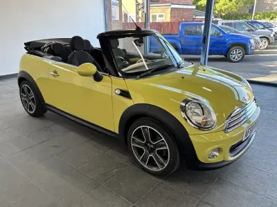 Used Mini Cooper Cabriolet 2009 Yellow Cabriolet