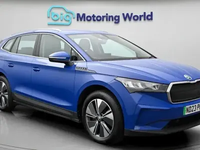 Used Skoda Enyaq iV ecoSuite 150 kW (204 HP) 2023 Blue SUV
