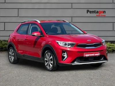 Used Kia Stonic 99 HP (72 kW) 2020 Red SUV