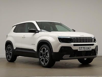 New Jeep Avenger Summit 100 HP (73 kW) 2025 Special solid  snow white SUV