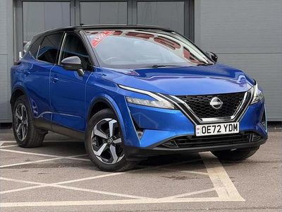 Used Nissan Qashqai N-Connecta 156 HP (114 kW) 2022 Blue SUV