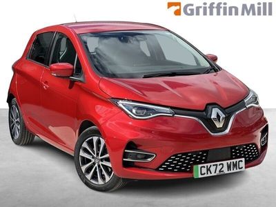 used Renault Zoe R135 EV50 52kWh GT Line + Hatchback 5dr Electric Auto (Rapid Charge) (134 bhp)