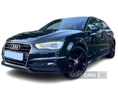 Used Audi A3 S-Line 2016 Black Hatchback